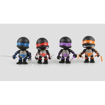 Mini Customized Teenage Action Figur Mutant PVC Ninja Schildkröten Spielzeug